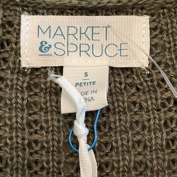 NWT Market & Spruce cardigan S petite - Picture 6 of 8
